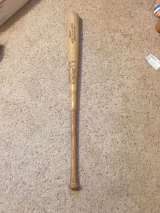 West Palm Beach Expos Vintage Game Bat Unknown Player - 1970 Or 1971