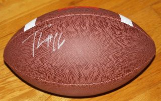 Trevor Lawrence Autographed Football Clemson Tigers Tl16 Signature Fan Day Sig