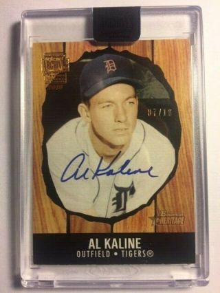 Al Kaline Auto Signed 2018 Topps Archives Signature Series 7/10
