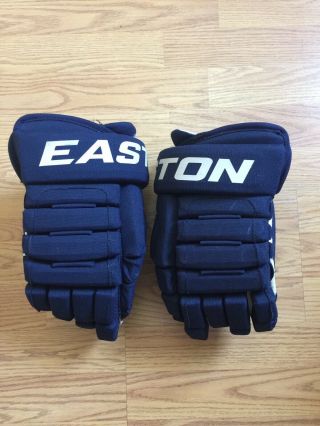 Easton E Pro 4 - Roll Hockey Gloves 13.  5” Penguins Winter Classic Made In Canada