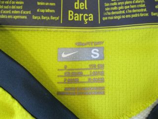 FC Barcelona 2008/2009 away Size S Nike Barca shirt jersey maillot Long sleeves 4