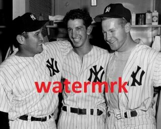 1953 Billy Martin - Whitey Ford - A.  Reynolds York Yankees Al 8x10 Photo