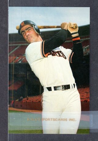 Jack Clark Giants Unsigned 3 - 1/2 X 5 - 1/2 Color Barry Colla Postcard Photo 15