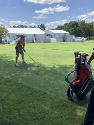 2019 PGA Tour Championship Signed Flag Rory McIlroy,  7 Autographs East Lake 6