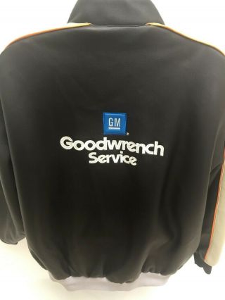 Winners Circle Men ' s XXL Faux Leather Kevin Harvick Nascar GM Goodwrench Jacket 4