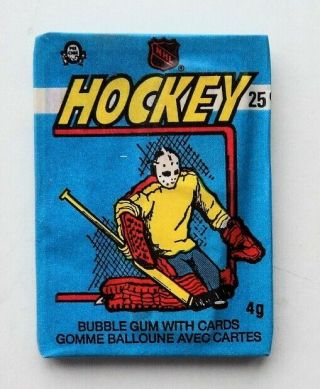 1982 - 83 Opc Hockey Wax Pack -