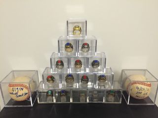 Championship Ring Cases - Crystal Clear Display Case