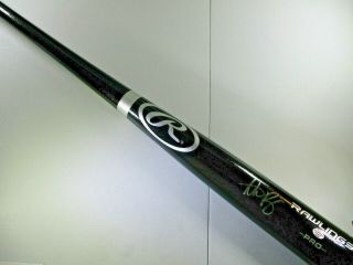 Anthony Rizzo / Chicago Cubs / Autographed Rawlings Black Baseball Bat /