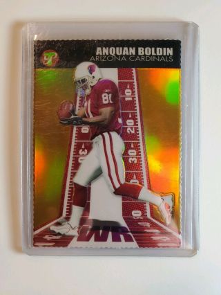 55/99 Anquan Boldin 2004 Topps Pristine Gold Refractor Rookie Rc 15