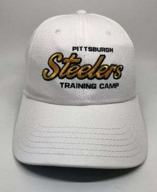 Nfl Pittsburgh Steelers Training Camp Cap Hat Saint Vincent Colllege Adjustable