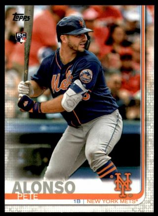 2019 Topps 475 Pete Alonso Rookie Card