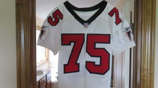 Shane Dronett Atlanta Falcons Authentic Game Issued Jersey Sz 50