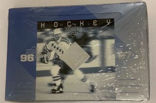 1996 - 97 Upper Deck Sp Authentic Hobby Hockey Box Factory