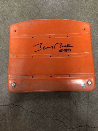 Jerry Rice Signed Autograph Candlestick Park Stadium Seat Beckett