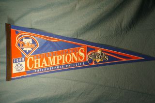 2008 Philadelphia Phillies Nl Champions World Series Mlb Wincraft Pennant
