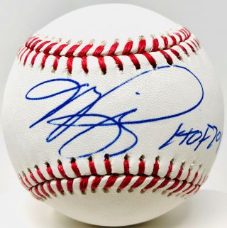 York Mets Mike Piazza Signed Baseball W/ Hof 2016 - Beckett Bas Auto Dodgers