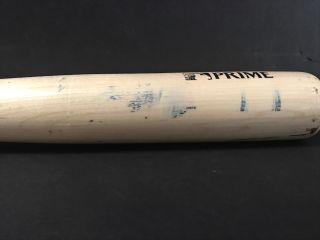 Kevin Newman Pirates Autographed Signed 2017 Game Cracked Bat 1 3
