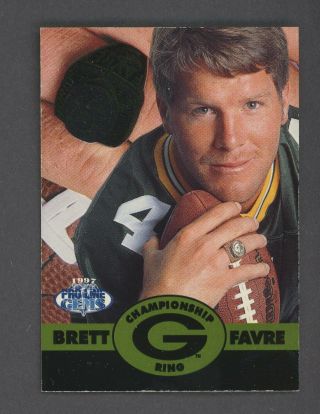 1997 Score Board Championship Ring Brett Favre Green Bay Packers Hof /1997