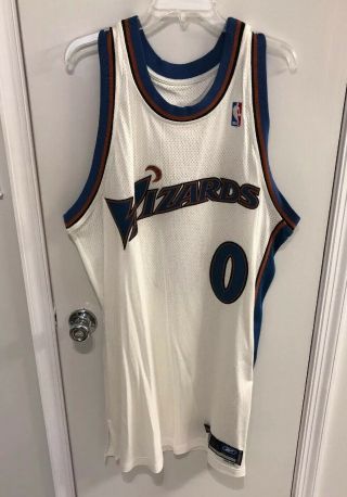 Gilbert Arenas Signed Autographed Washington Wizards Jersey Game Worn