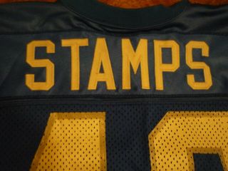 1980 ' s DETROIT LIONS Game Worn Jersey - Sylvester Stamps - WR/RB 4