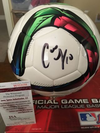 Carli Lloyd Usa Signed Adidas Soccer Ball Jsa Witnessed Autograph Auto