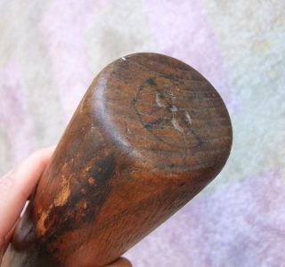 Antique/Vintage Wooden BASEBALL BAT,  South Carolina,  Signed,  33 
