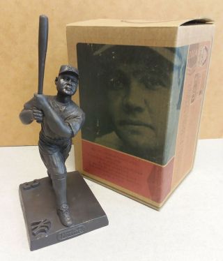 2004 Babe Ruth York Yankees Sga Mlb Bronze Statue Figurine Rare