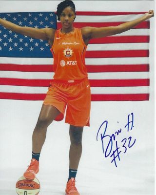 Bria Holmes Signed 8 X 10 Photo Wnba Basketball Connecticut Sun