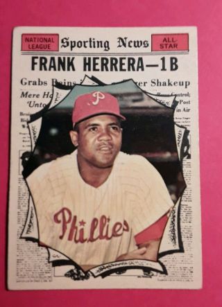 1961 Topps Set Break 569 Frank Herrera Vg - Vgex See Scan Thanks
