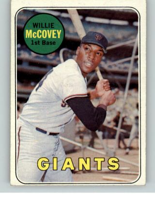 1969 Topps 440 Willie Mccovey Giants Ex - Mt 356057 (kycards)