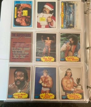 1985 Titan Sports - Topps WWF Trading Cards - And Stickers 2