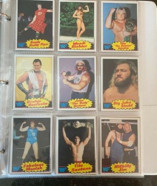 1985 Titan Sports - Topps WWF Trading Cards - And Stickers 3