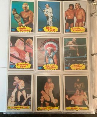 1985 Titan Sports - Topps WWF Trading Cards - And Stickers 4