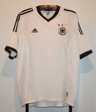 Adidas Germany 2002 World Cup Home Football Shirt Soccer Jersey Adult Xl