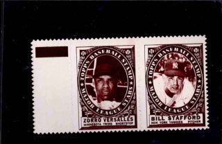 1961 Topps Stamp Panels 168 Versalles/billstafford Nm X1722425