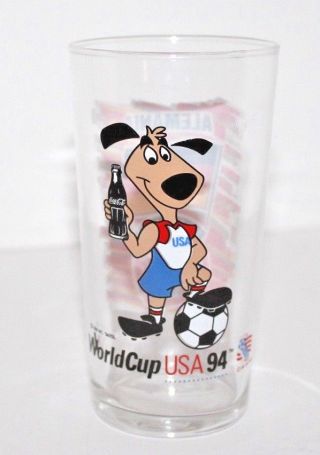 World Cup Usa 94 Alemania Cocacola Siempre Soccer Glass
