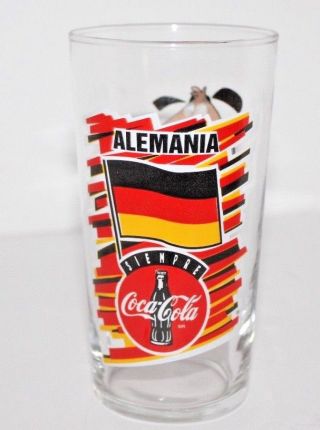 World Cup USA 94 Alemania CocaCola Siempre Soccer Glass 2