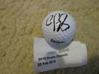 Shane Lowry Signed Srixon Golf Ball