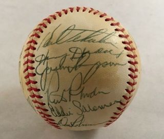 1981 PITTSBURGH PIRATES SIGNED AUTOGRAPHED BASEBALL WILLIE STARGELL DAVE PARKER 3