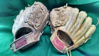 MICKEY MANTLE RAWLINGS GJ99 BASEBALL GLOVES LEFT HAND AND RIGHT HAND 2
