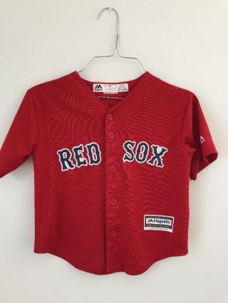 Youth Size M Red Sox Majestic Jersey Merchandise