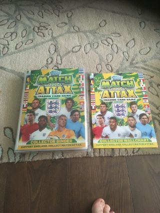 Match Attax 2014 World Cup Incomplete Binder With 23 Cards Missing And 1 Ltd