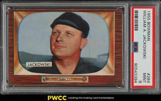 1955 Bowman Setbreak William A.  Jackowski 284 Psa 9 (pwcc)
