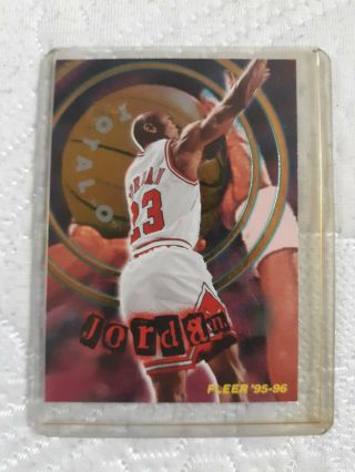 1995 95 - 96 Fleer Total " O " Michael Jordan 2 Of 10,  Mj Foil Insert