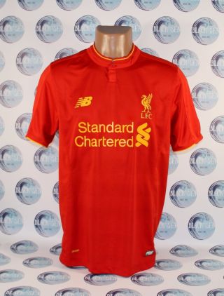 Liverpool 2016 2017 Football Soccer Shirt Jersey Trikot Era Firmino Sturridge M