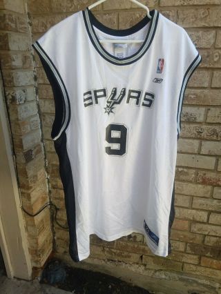 San Antonio Spurs Jersey Size 2xl Parker 9 White