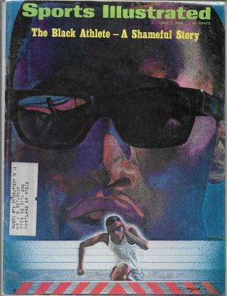 Sports Illustrated July 1 1968 The Black Athlete - A Shameful Story