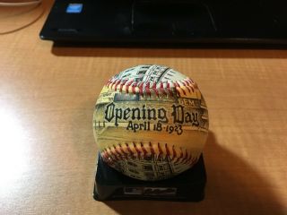 Boston Red Sox Vs.  York Yankees Opening Day 1923 Unforgettaball Baseball A