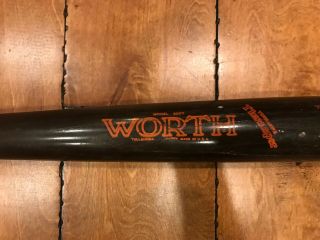 1983 Jim Dwyer BALTIMORE ORIOLES Worth Tennessee Thumper Game BAT 34 
