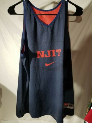 Nike Njit Practice Reversible Basketball Jersey Size Xl